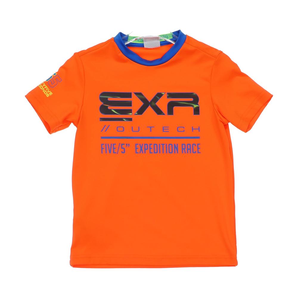 EXR 이엑스알 하프 티셔츠 - 폴리 (SIZE : BOY 110 )