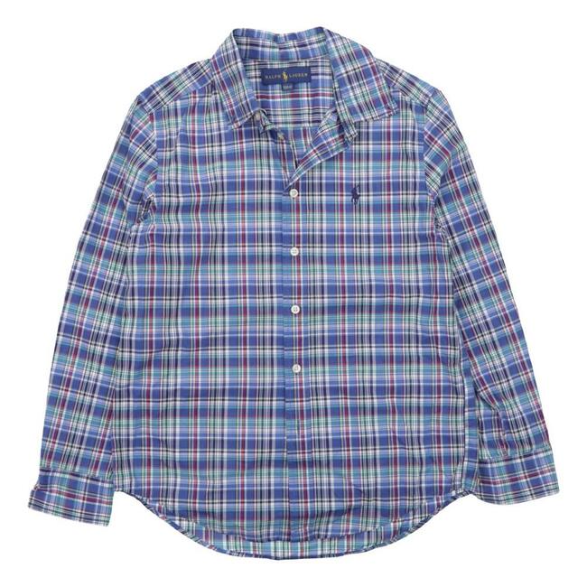 POLO RALPH LAUREN SHIRTS 코튼 100% 셔츠 ( M(10-12))