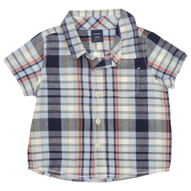 BABY GAP SHIRTS 코튼 100% 셔츠 ( 12-18M)